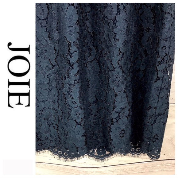💕SALE💕 NWT Joie Black Lace Dress - Picture 5 of 7